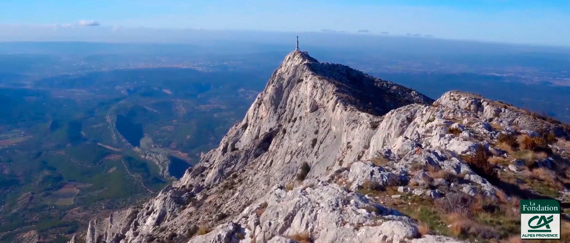 Film restauration du prieuré de la Sainte Victoire